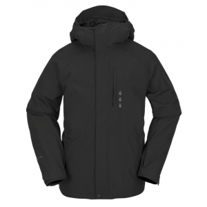 chaqueta snowboard hombre volcom dua ins gore black jacket	